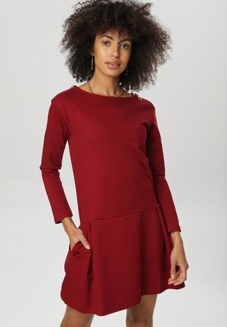 Bordowa Tunika Dhystia