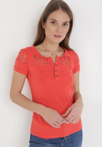 Czerwony T-shirt Selestosi