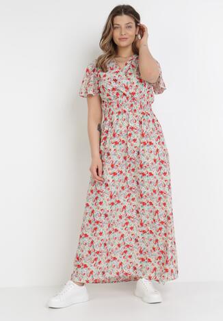 Różowa Sukienka Isiphis