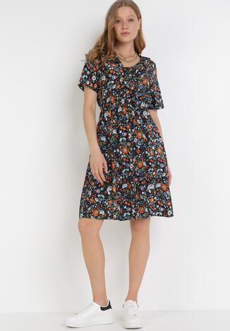 Granatowa Sukienka Ethemelsa