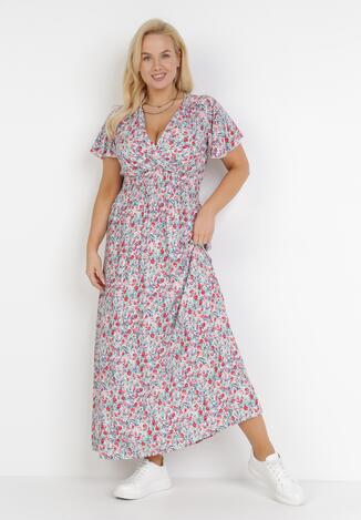 Biała Sukienka Galixia