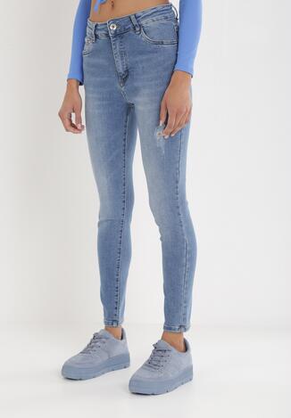 Niebieskie Jeansy Skinny Nimo
