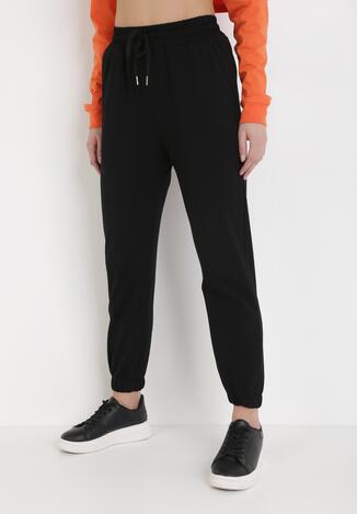 Czarne Spodnie Dresowe Anastophor