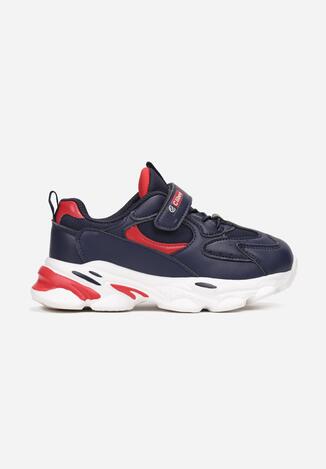 Niebiesko-Czerwone Buty Sportowe Clyleora
