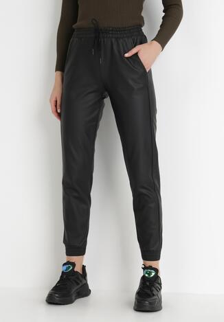 Czarne Spodnie Allany