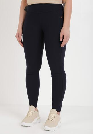 Granatowe Spodnie Skinny Asteraoth