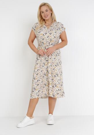 Biała Sukienka Valoel