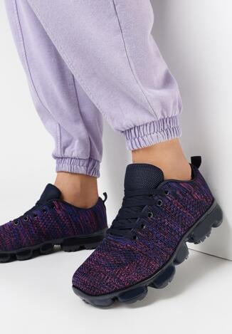 Fioletowe Buty Sportowe Eirerian