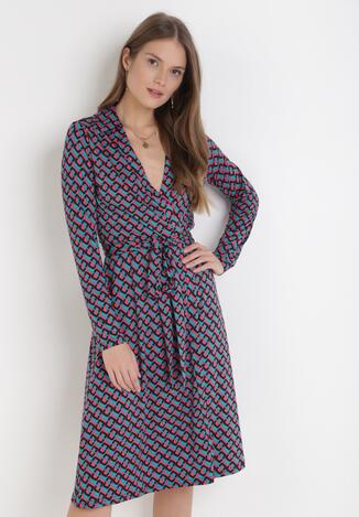 Niebieska Sukienka Phrisesis