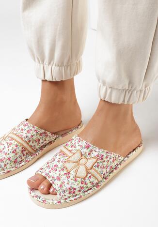 Beżowe Kapcie Yrelora