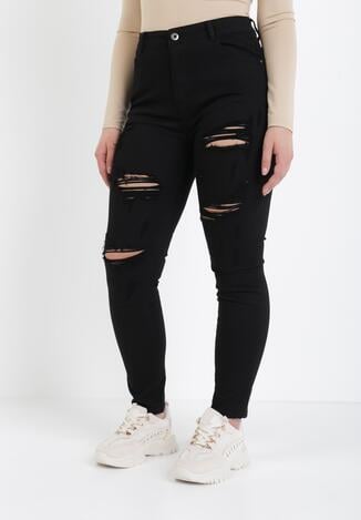 Czarne Spodnie Skinny Urillisa