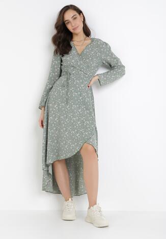 Miętowa Sukienka Lorailora