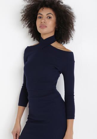 Granatowa Bluzka Eriphorise