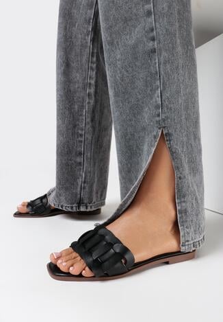 Czarne Klapki Phaethionis