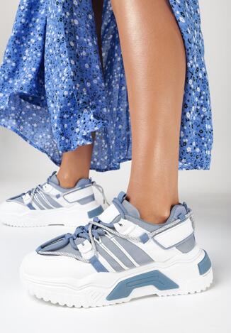 Niebieskie Sneakersy Lysedice