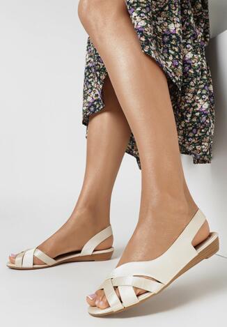 Beżowe Sandały Pallelinai