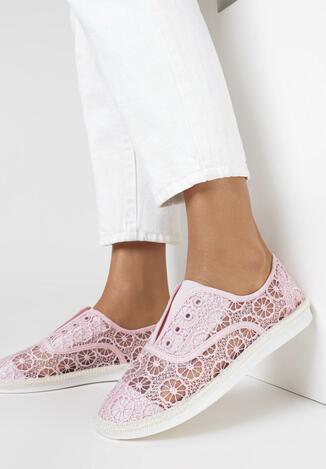 Różowe Tenisówki Oriphonos
