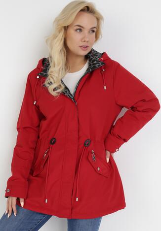 Czerwona Kurtka Dwustronna Thalosia