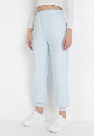 Jasnoniebieskie Spodnie Dresowe Rhaenissis