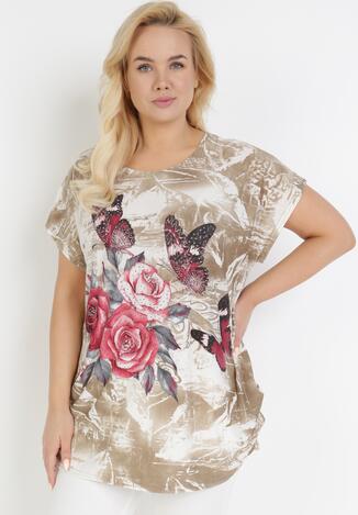 Beżowa Bluzka Acosephila