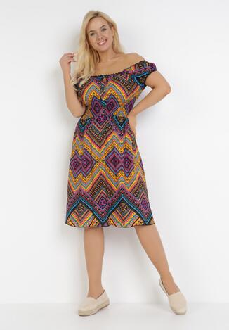 Żółta Sukienka Evithithise