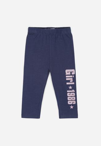 Granatowe Legginsy Isethe