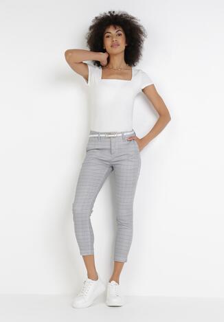 Jasnoszare Spodnie Xanohsa