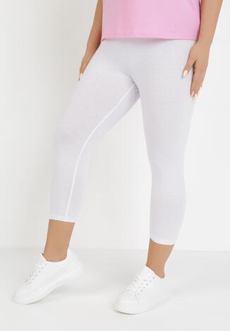 Białe Legginsy Aethyxo