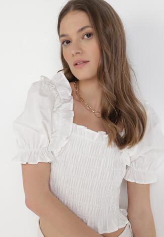 Biała Bluzka Galixeithe