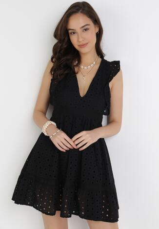 Czarna Sukienka Aelossia