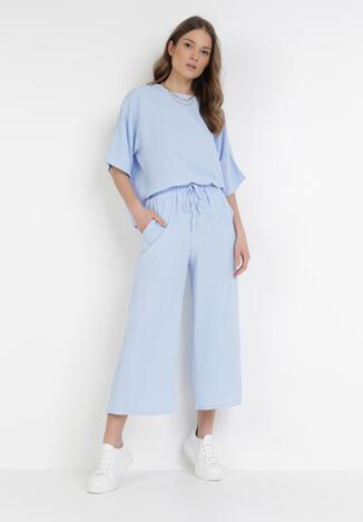 Jasnoniebieski 2-Częściowy Komplet Hasanthei