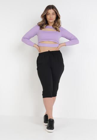 Czarne Spodnie Viffi