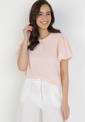 Jasnoróżowa Bluzka Samiphaeia