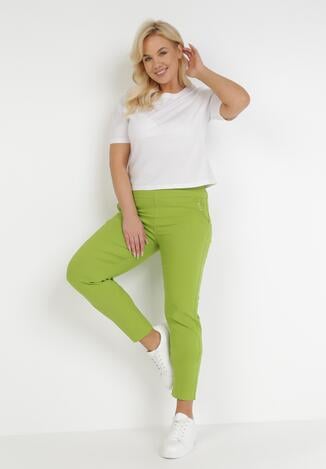 Limonkowe Spodnie Usinvielle