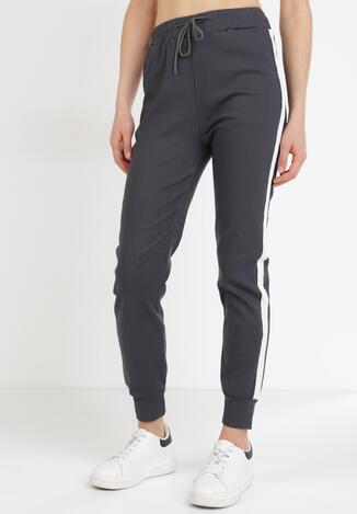 Ciemnoszare Spodnie Joggery Cahrtora