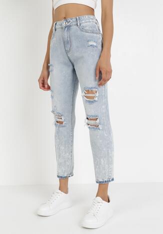 Jasnoniebieskie Jeansy Boyfriend Tryxtora