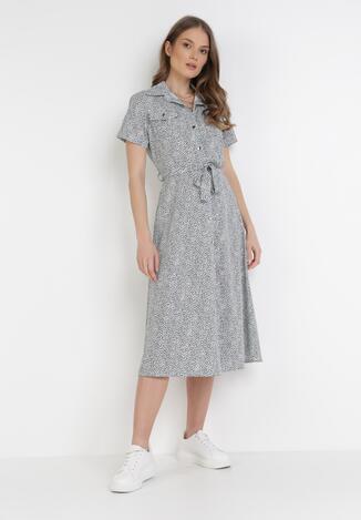 Biała Sukienka Zaehtila