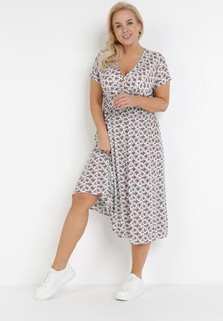 Biała Sukienka Meznila