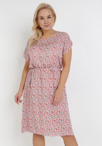 Biało-Różowa Sukienka Nereirena