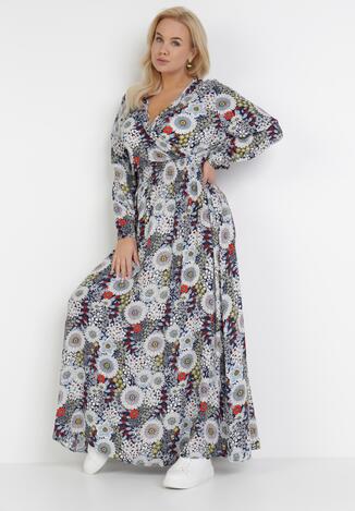 Granatowa Sukienka Irinira