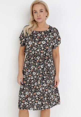 Czarna Sukienka Chagina