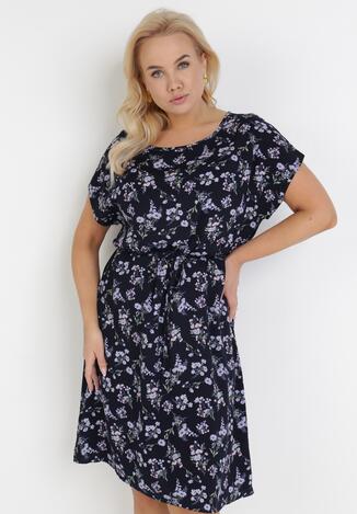 Granatowa Sukienka Charsyss