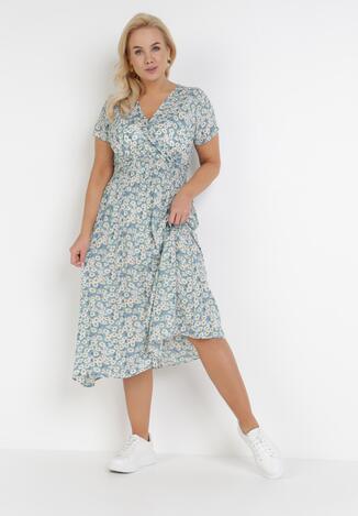 Jasnoniebieska Sukienka Glysola