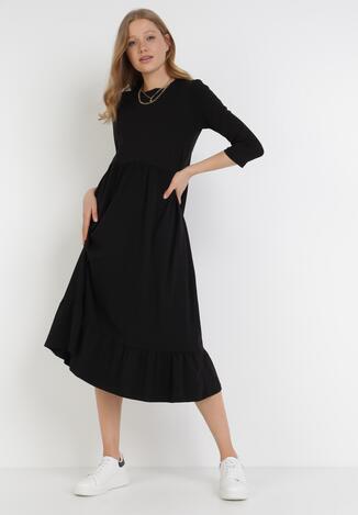 Czarna Sukienka Himeete