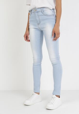 Jasnoniebieskie Jeansy Skinny Nairelia