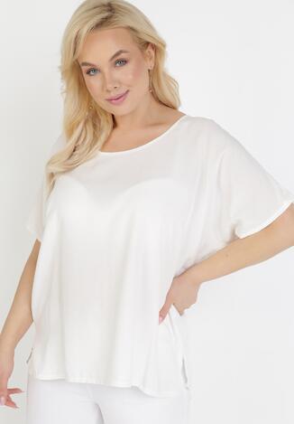 Biała Bluzka Klegenia