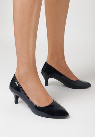 Granatowe Czółenka Marirena