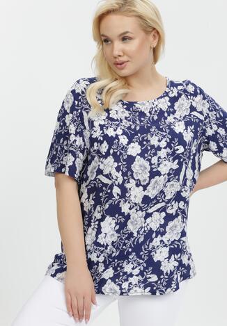 Granatowa Bluzka Aerime