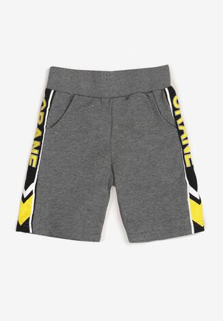 Ciemnoszare Szorty Dresowe Kimomene