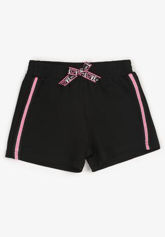 Czarne Szorty Dresowe Salateia